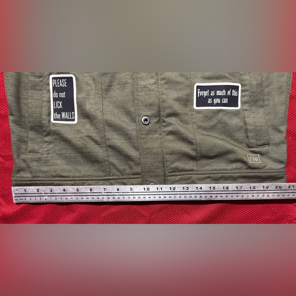 REI Bomber Jacket with Graphic Patches - Picture 13 of 13